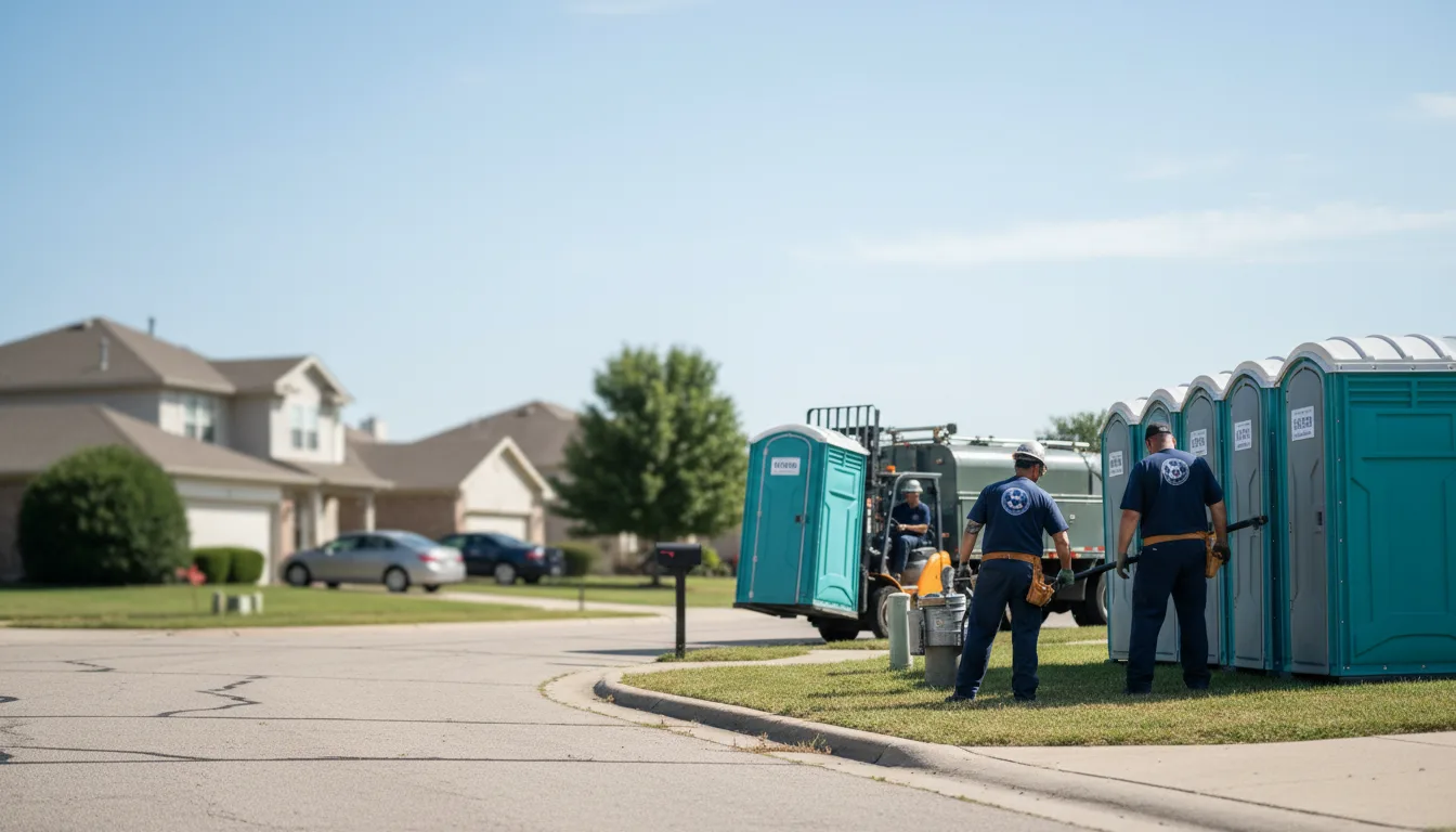 Porta Potty Rental in Falmouth, IN near me